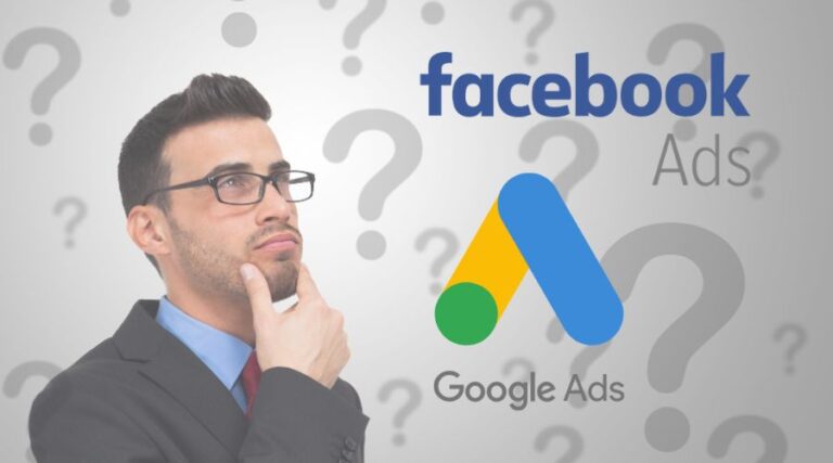 Diferencias Google Ads y Facebook Ads